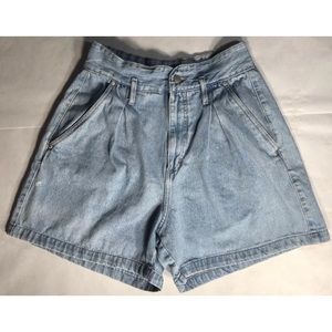 Gitano Sz10 High Waisted Pleat Front Mom shorts